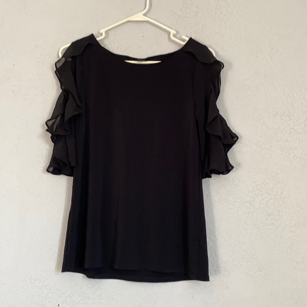 Worthington black blouse